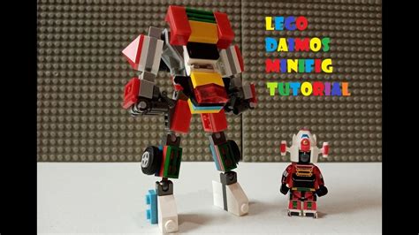 Legolike Mini Mech Daimos Minifigure Edition Moc Tutorial Youtube