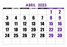 Calendario abril 2023 – calendarios.su