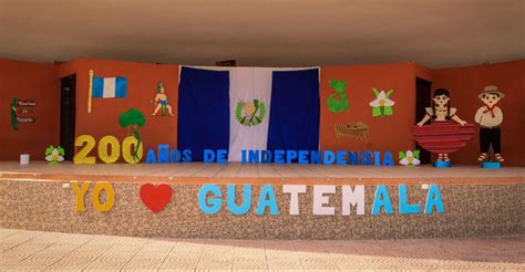 A Os De Independencia D A De La Independencia De Guatemala Mural Country Flags Guatemala