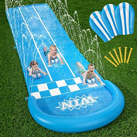 Jasonwell Slip And Slide Lawn Toy Water Slide Slip N Slide For Kids