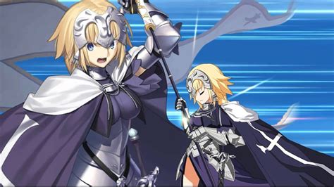 Fategrand Order Jeanne Darc Noble Phantasm Youtube