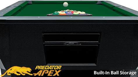 Predator Pool Table Apex 7 Foot • Billiards Direct