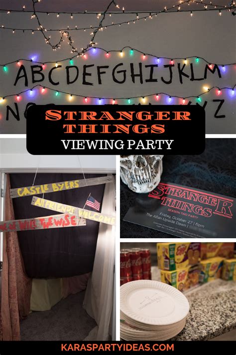 Party Supplies Handmade Products Stranger Things Centerpiecesstranger