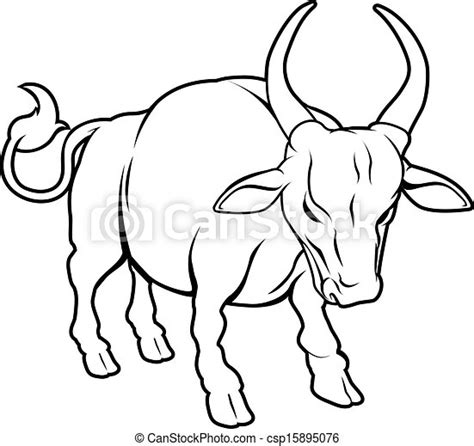 Stylised Ox Illustration An Illustration Of A Stylised Ox Or Bull