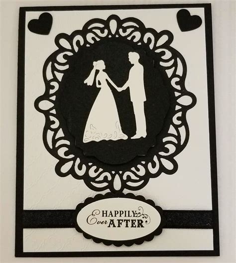 Wedding Card Black And White Carte Mariage Mariage Cartes