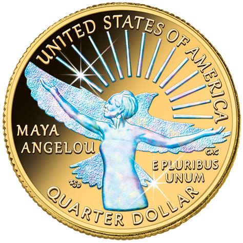 The Holographic Gold Plated Celebrating America Quarters Collection