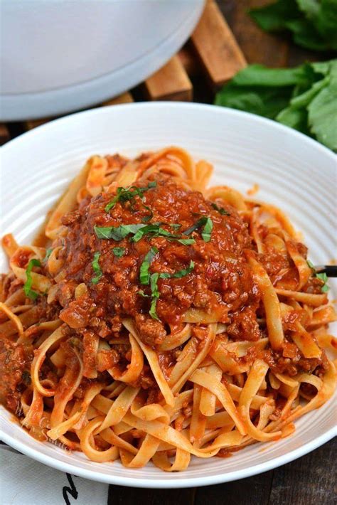 Rich Bolognese Sauce Is Perfect To Serve Over Pasta Bolognese Sauce Is