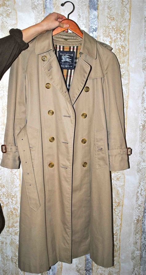 vintage burberry prorsum trench coat size 6 excellent by smreiss