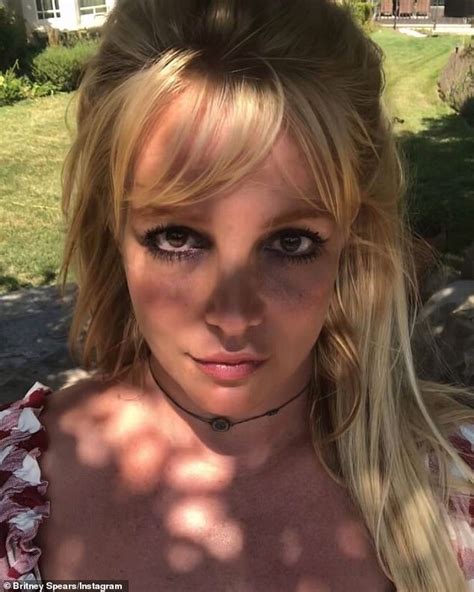 Britney Spears Flashes Her Toned Midriff In Her Latest Ethereal Instagram Self Portrait