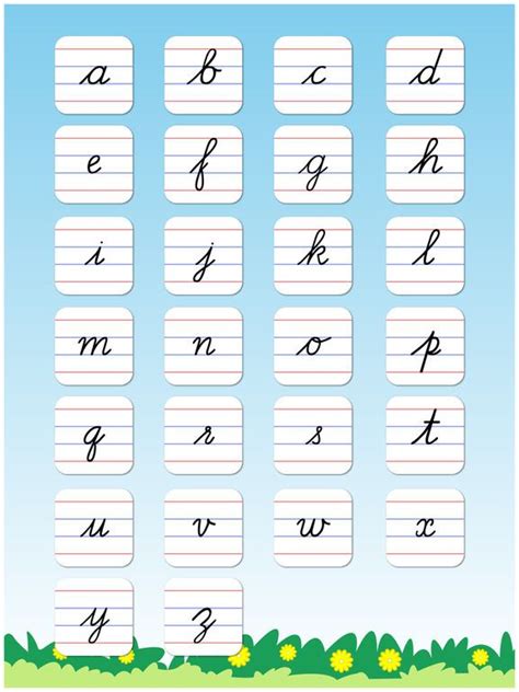 Large letters are also called capital letters or capitals. Abcd Cursive Writing A To Z Capital And Small Letters - Letter