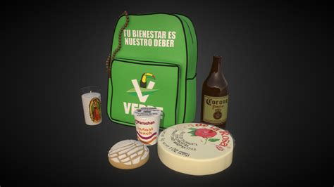 Mexican Starter Pack Download Free 3d Model By Franci5cojavier