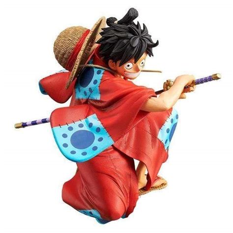 One Piece Luffy Samurai Swordfighting Figure Wano Kuni Omn1111 One