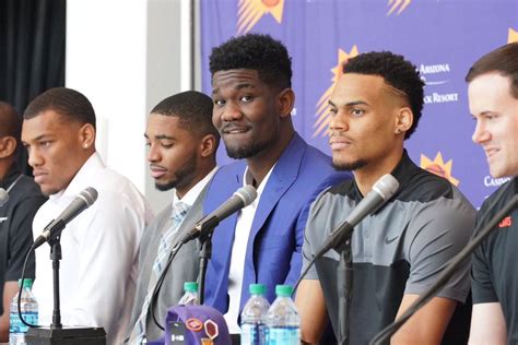 Nba Draft Deandre Ayton Officially Introduced By Suns And Here Are