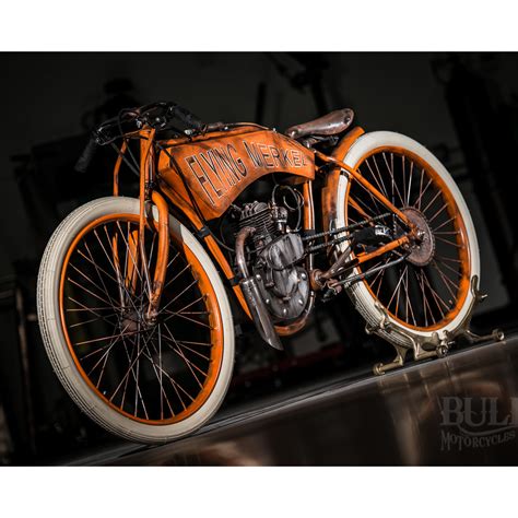 Flying Merkel Board Track Racer Tribute Bike Bull Cycles Touch