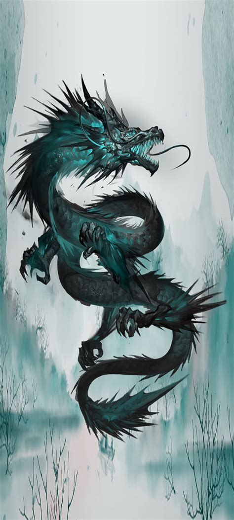 Chinese Dragon Art Wallpaper