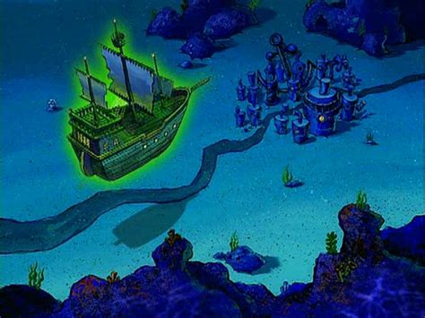 Image Ghost Ship  Encyclopedia Spongebobia Fandom Powered By Wikia