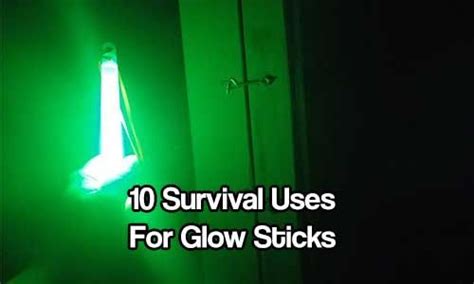 10 Survival Uses For Glow Sticks Light Sticks Come In A Variety Of