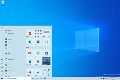 Microsoft Montre Le Look Du Nouveau Menu Démarrer De Windows 10 Numerama