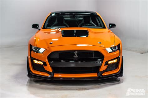 Pandp Exclusive 2020 Ford Mustang Shelby Gt500 In Twister Orange