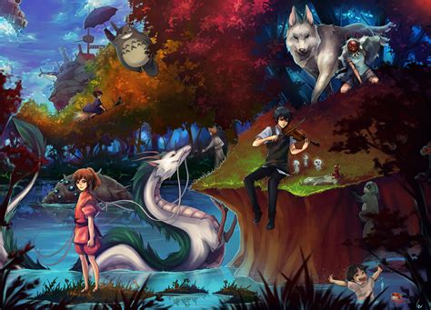 There are 400 additional frames to pick from, like this striking dream image from. Jan 2016 Studio Ghibli Wallpaper background pack