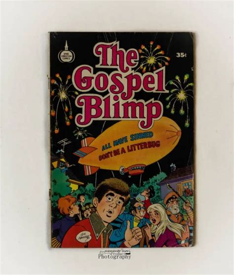 The Gospel Blimp By Al Hartley Spire 1974 Vintage Christian Comic Books