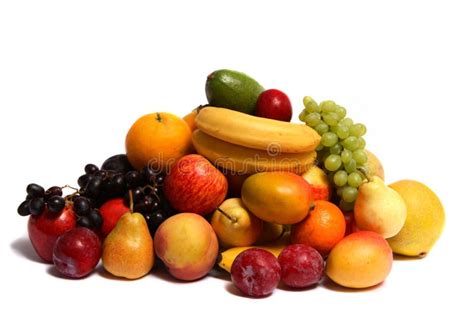 Pile Of Fruit Stock Image Image Of White Macro Orange 4985749