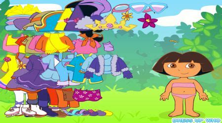 Multiple video games based on the 2000 nick jr. Dora The Explorer Dress Up - Dora Games