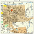 Jackson Michigan Street Map 2641420