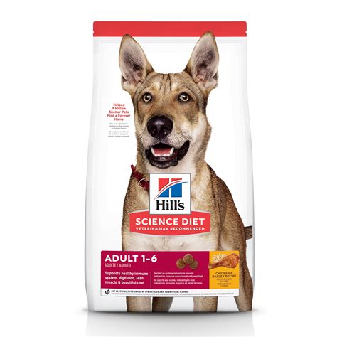 Hill's Science Diet Adult Chicken & Barley Recipe Dry Dog Food, 15 lb