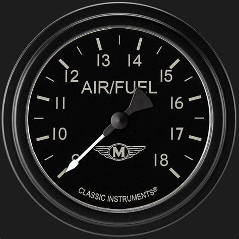 Classic Instruments Store Moal Bomber 2 58 Air Fuel Ratio Gauge