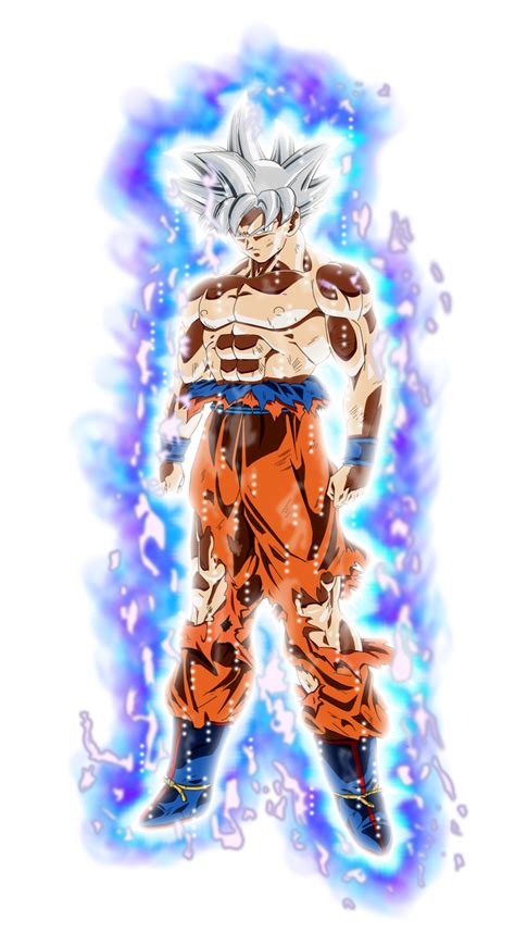 Goku Mastered Ultra Instinct Aura By Benj San Goku Desenho Desenhos