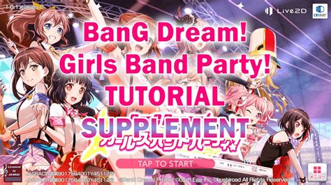 Bang Dream Girls Band Party Supplementary Tutorial Youtube