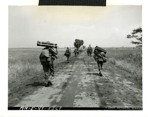 Us Mortar Platoon Outside Cisterna Italy On 26 May 1944 The Digital