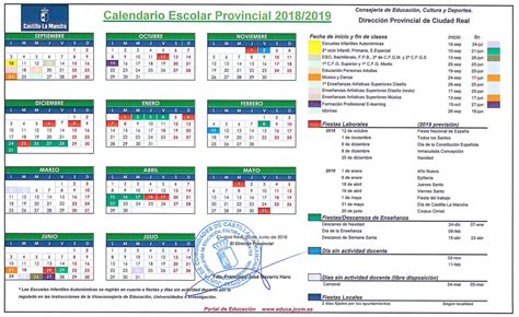 Ceip La Alameda Calendario Escolar 20202021