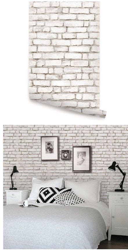 Create An Elegant Statement With A White Brick Wall Design Ideas