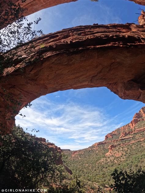 Hiking To Fay Canyon Arch In Sedona Az Girl On A Hike