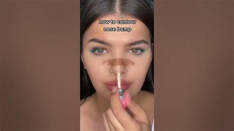 How To Contour Nose Bump Youtube