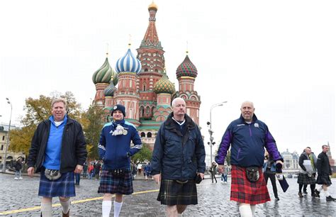 Russia Vs Scotland In Pictures Daily Record