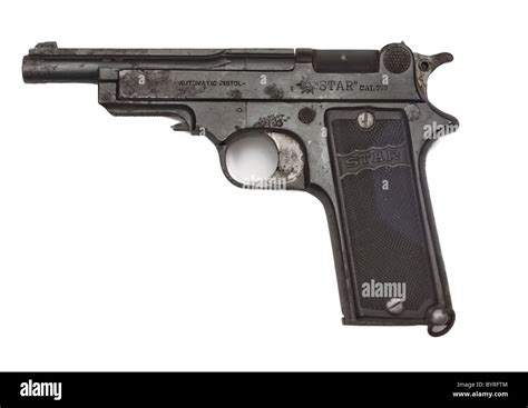 Pistol Star Model 1919 635mm Used In The Spanish Civil War By The