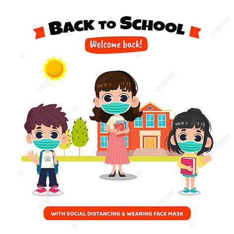 Gratis untuk komersial tidak perlu kredit bebas hak cipta. Anak Sekolah Pakai Masker Vector / Jual Sepatu Sekolah ...