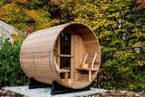 Outdoor Pinecedar Luxury Barrel Sauna Room Brand New Ebay
