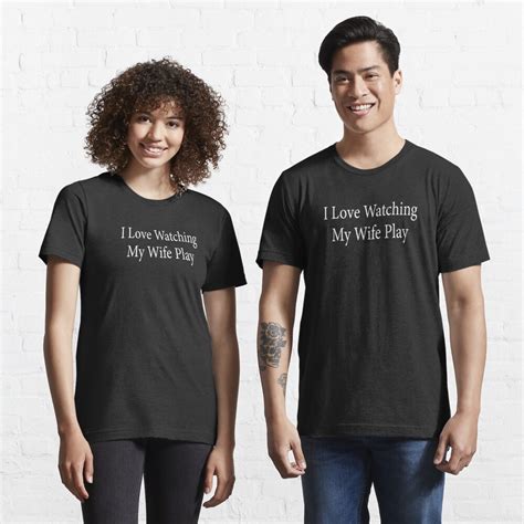 i love watching wife play hotwife swinger lifestyle cuckold t shirt for sale by matejlang