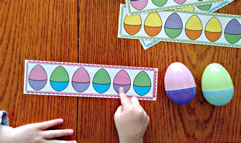Apples To Applique Egg Matching And Pattern Activities