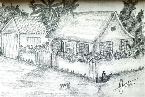 Pencil Drawing Village Images Bestpencildrawing