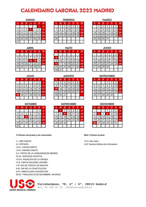 Calendario Laboral Consulta Los Festivos Y Puentes Sexiz Pix