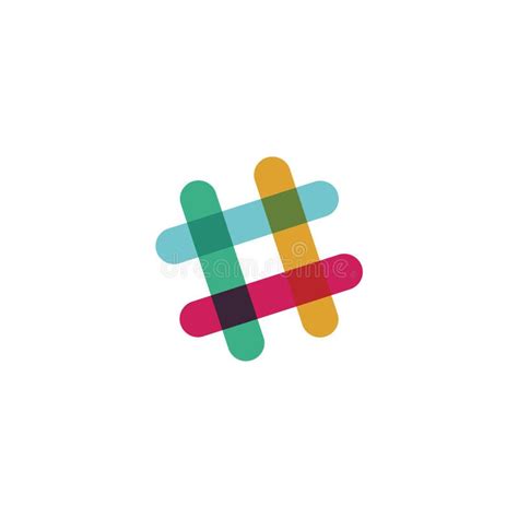 Slack New Logo Vector Illustration Editorial Photo Illustration Of