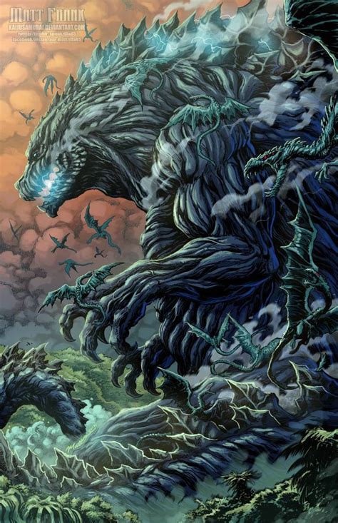 Planet Of Godzilla By Kaijusamurai On Deviantart En 2020 Con Imágenes