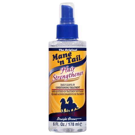 Besides, it promotes blood circulation for hair growth. Mane 'n Tail Hair Strengthener 178ml - LOOKFANTASTIC