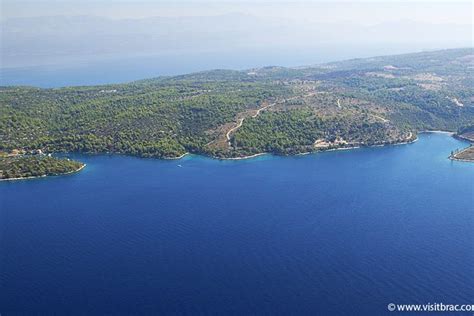 Bucht Stipanska Sutivan Insel Bra Kroatien