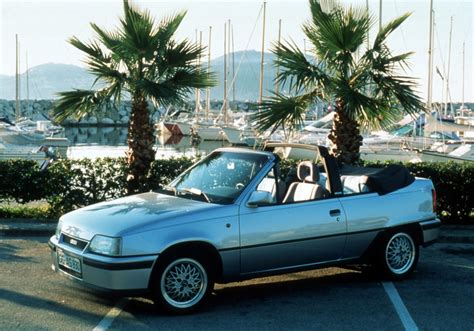 Opel Kadett Cabriolet Specs And Photos 1987 1988 1989 1990 1991